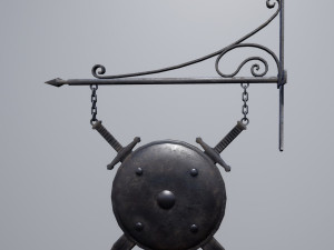 armorer sign 3D Model