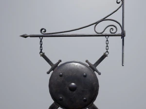armorer sign 3D Model