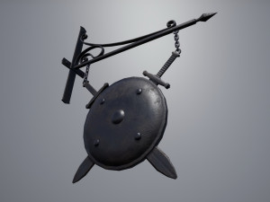 armorer sign 3D Model