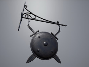 armorer sign 3D Model