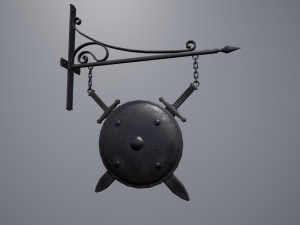 armorer sign 3D Model
