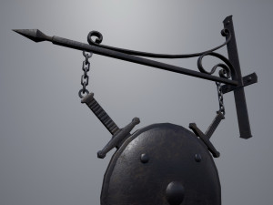 armorer sign 3D Model