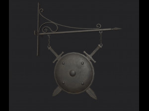 armorer sign 3D Model
