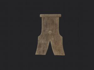 curved stool 3D Model
