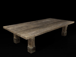 curved stool 3D Model