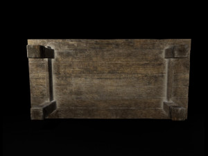 rough table 3D Model