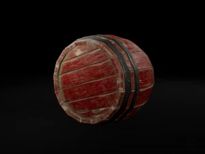 poudre de baril Modèle 3D