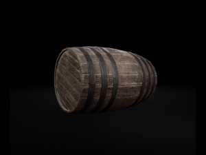 explosive barrel Model 3D