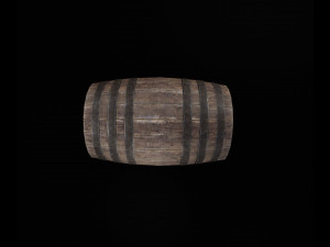 explosive barrel Model 3D