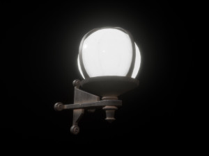 wall lantern 3D Модель