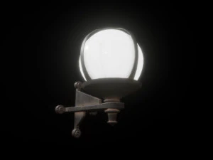 wall lantern 3D Model