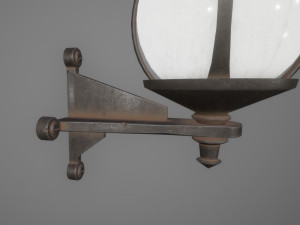 wall lantern 3D Модель