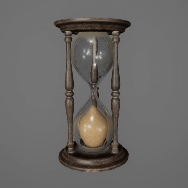hourglass 3D-Modell .c4d .max .obj .3ds .fbx .stl .blend 
