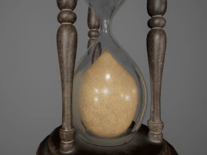 sablier Modèle 3D