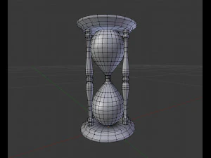 sablier Modèle 3D