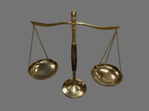 antique scales 3D Model