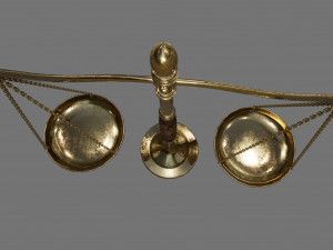 antique scales 3D Модель