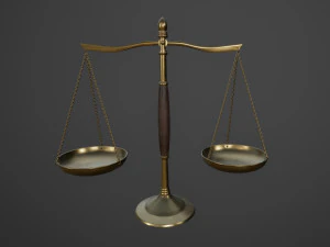 antique scales 3D Model
