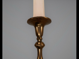 candle 3D Model