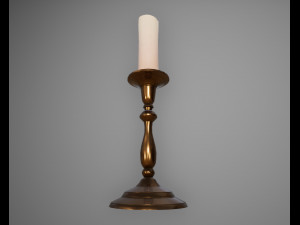 candle 3D Model