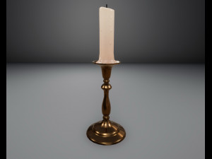 candle 3D Model