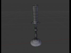 candle 3D Model