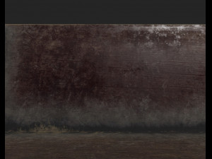 old bookcase 3D Модель