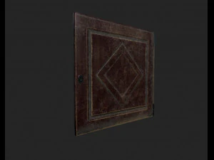 vieille biblioth&egrave;que Modèle 3D