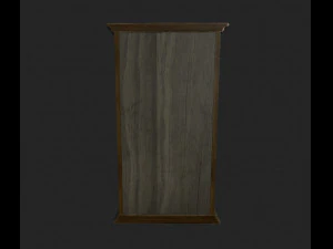 klassisches B&uuml;cherregal 3D Modell