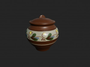 dishes set 3D Model