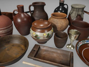 vaisselle Modèle 3D