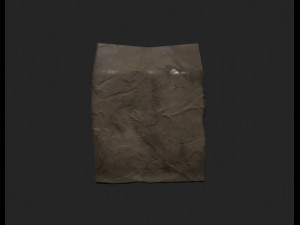 old paper bag Model 3D