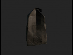 old paper bag Model 3D