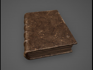 old books collection 3D Модель