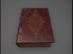 old books collection 3D Модель