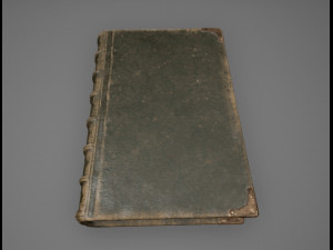old books collection 3D Модель