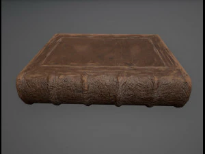 old books collection 3D Model