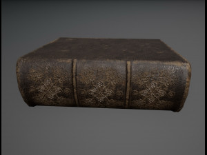 old books collection 3D Модель