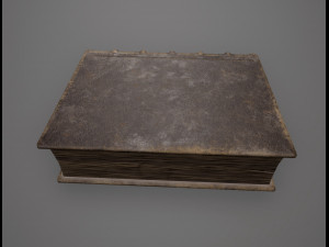 old books collection 3D Модель