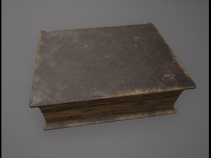 old books collection 3D Модель