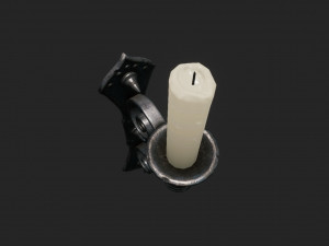 old wall candlestick 3D-Modell
