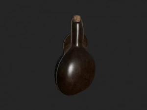 bouteille en cuir Modèle 3D