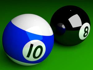 pool balls 3D Model