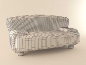 sofa high poly 3D Model