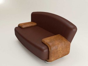 sofa high poly 3D Model
