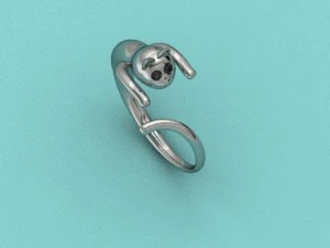 cat ring 3D Model