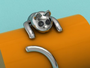 cat ring 3D Model
