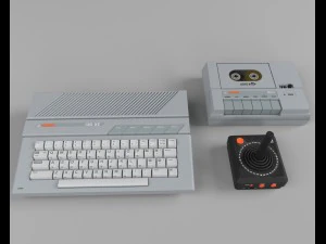 Atari 130 xe 3D Modell