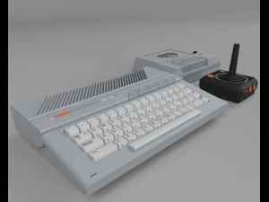 atari 130 xe 3D Model