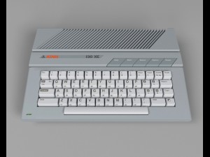 atari 130 xe Model 3D